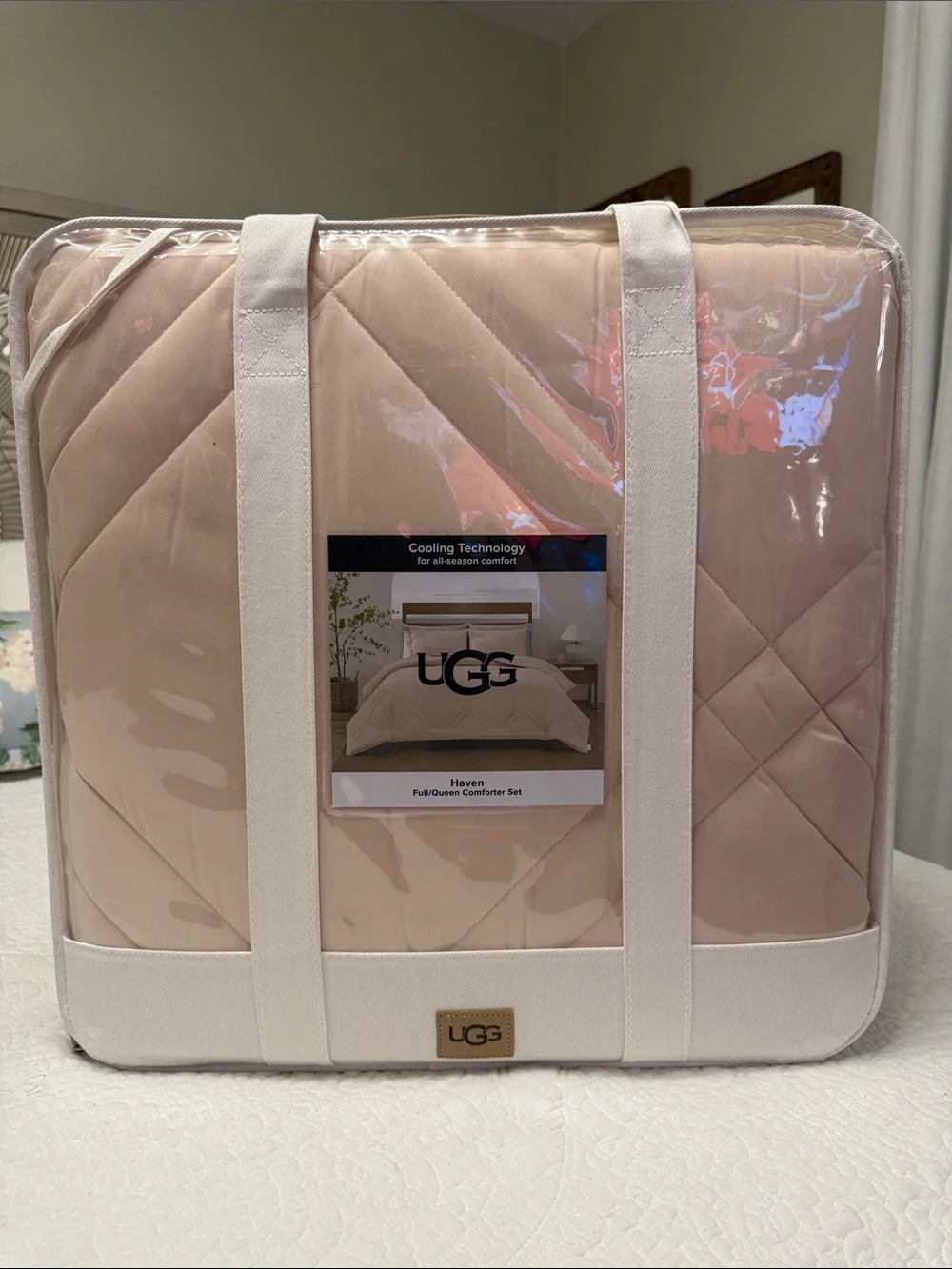UGG Haven Full/Queen Comforter Set - Blush
